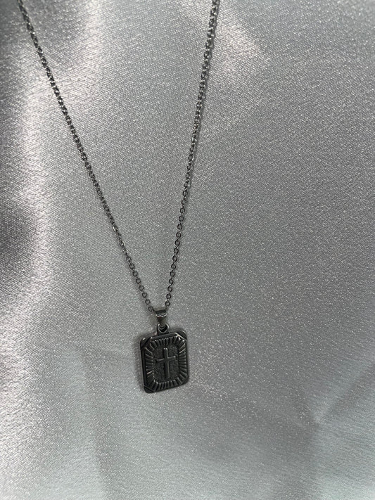 Collier Chrétien Argenté