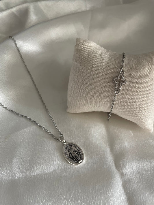 Duo bijoux - Argenté