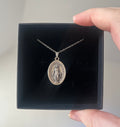 Collier "Ave Maria" — Argenté