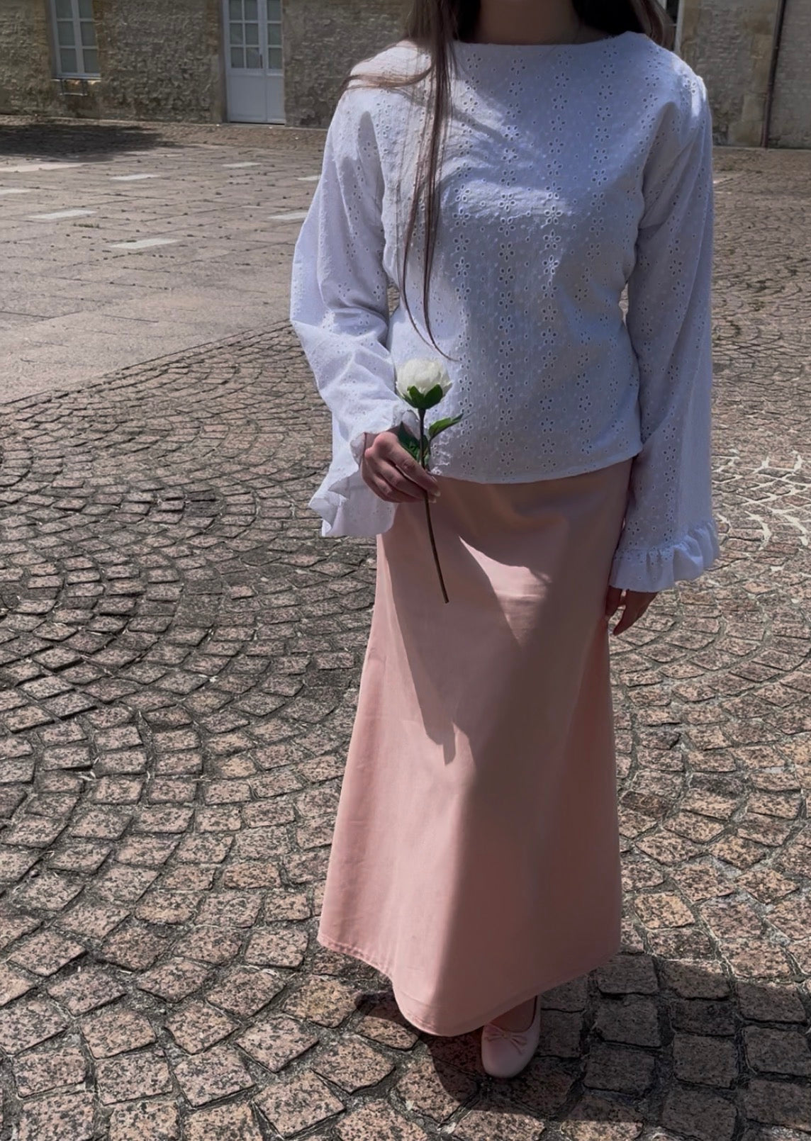 Jupe longue - Flore | Faite main