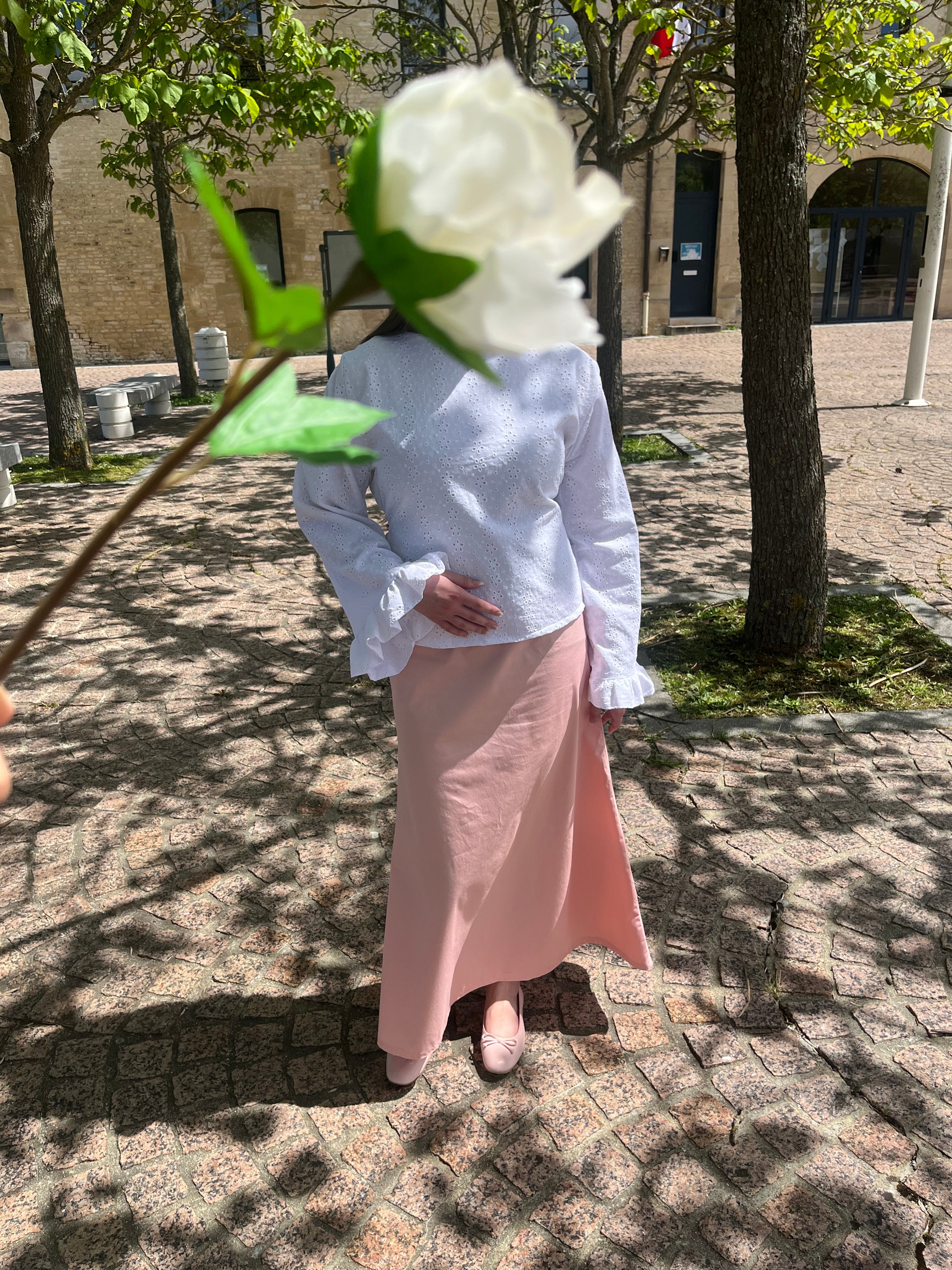Jupe longue - Flore | Faite main