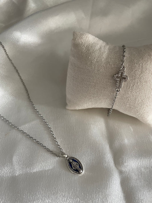 Duo bijoux - Argenté