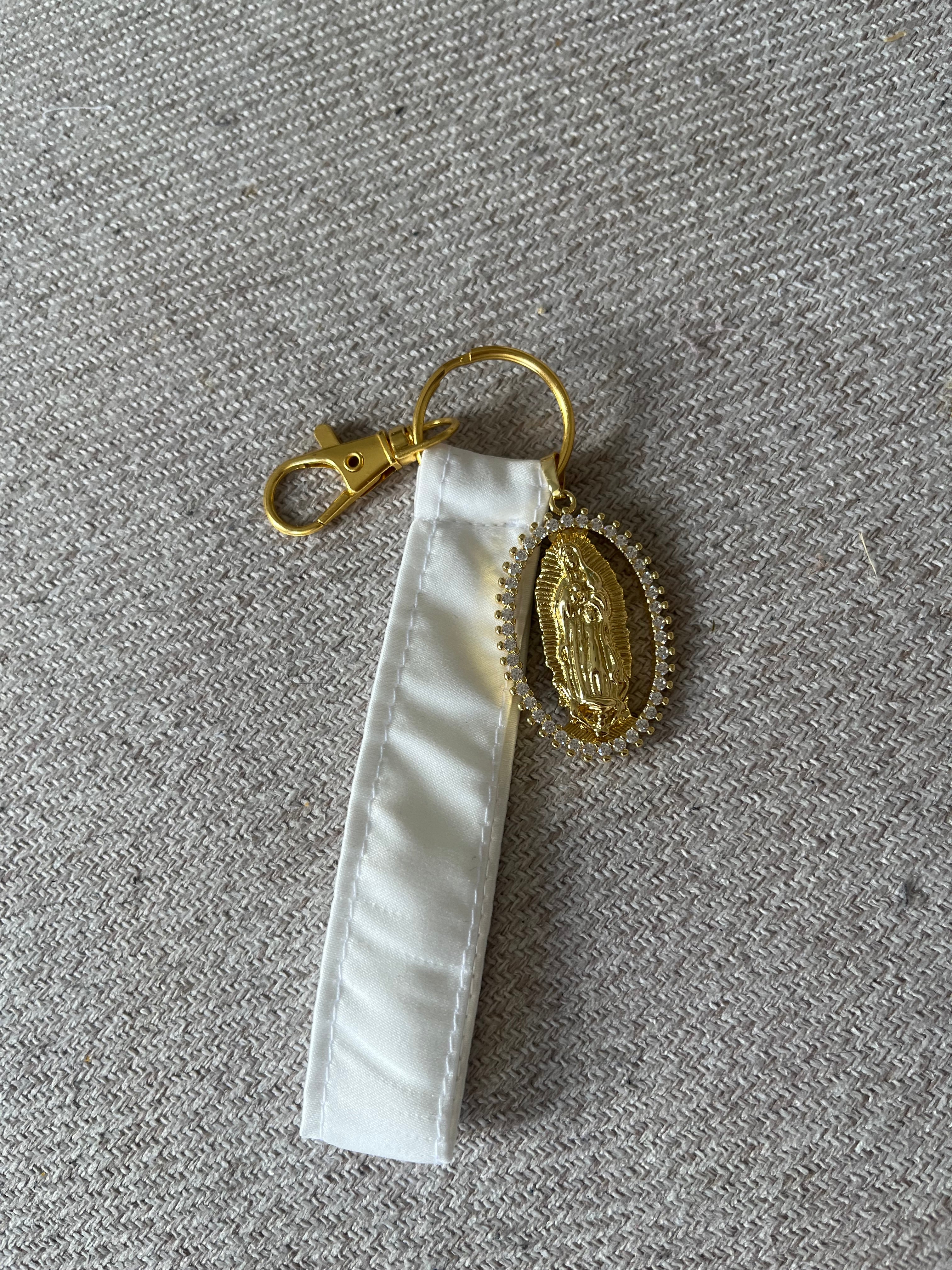 Porte clé tissu - Maria