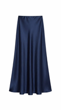 Jupe Rita en Satin  | Sur Mesure