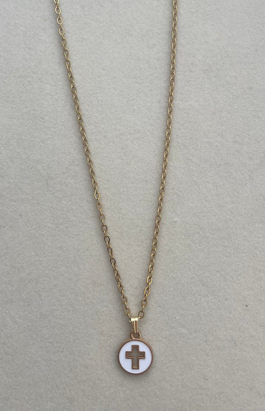 Collier - Croix d’ange