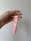 Porte clé tissu -Rosa