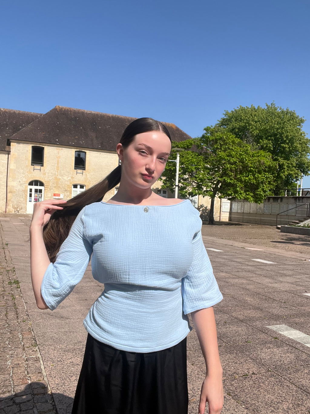 Haut Maria à breloque | Fait main