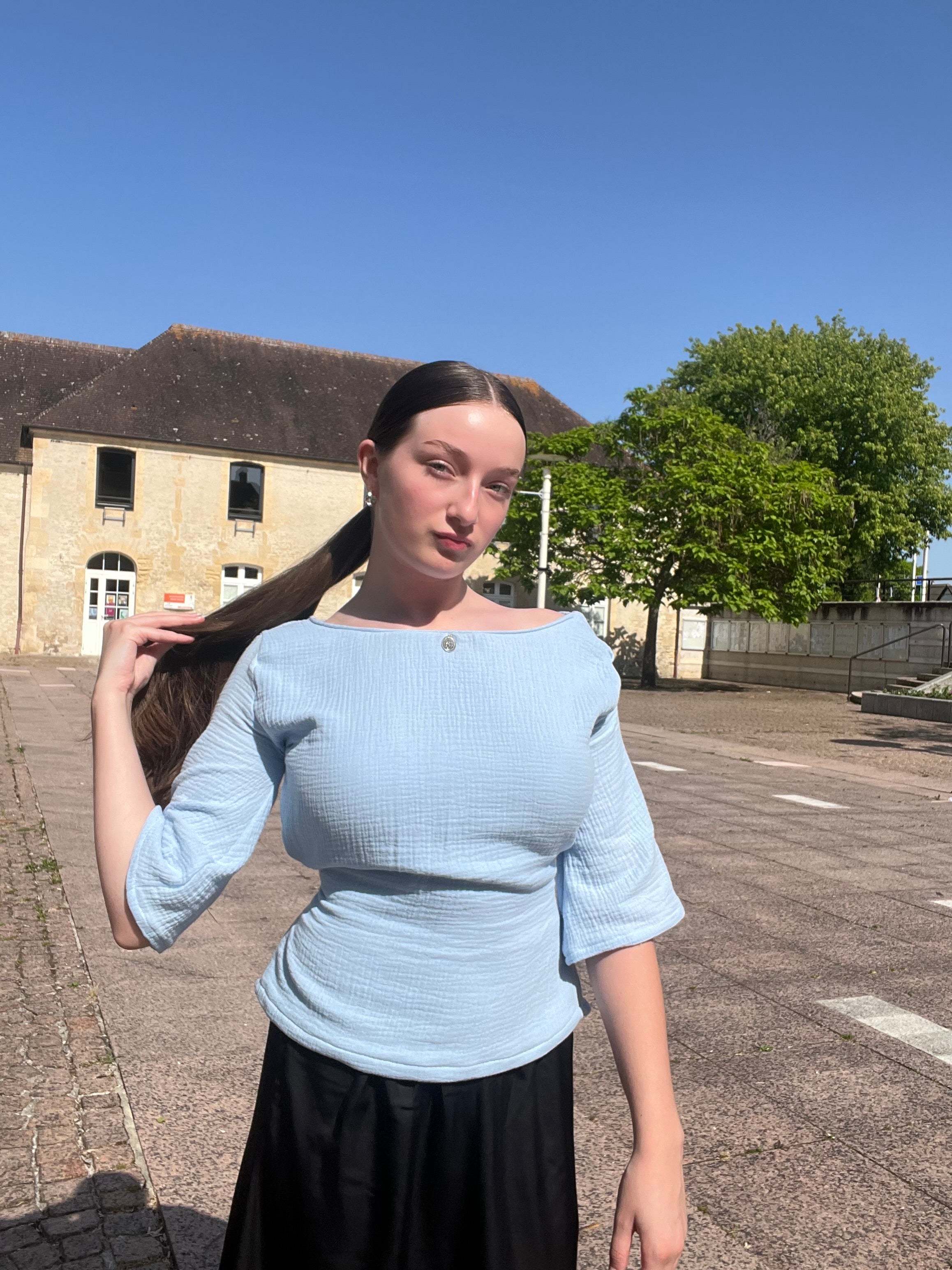 Haut Maria à breloque | Fait main