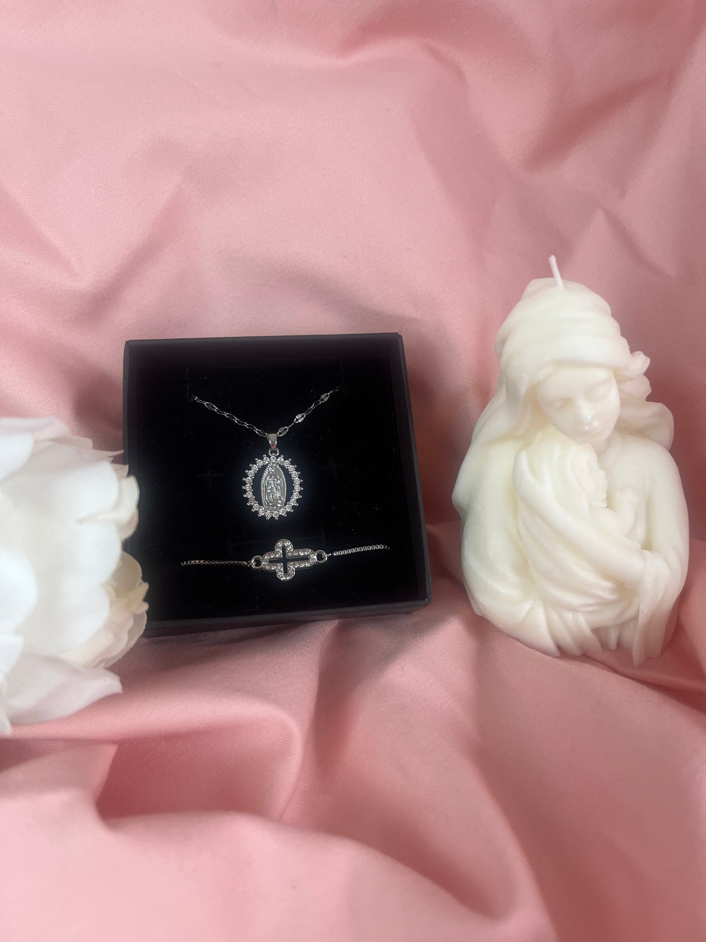 Coffret Fête des mères - Marie argenté