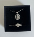 Coffret bijoux argenté - Foi de lumière