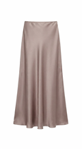 Jupe Rita en Satin | Beige Sur Mesure