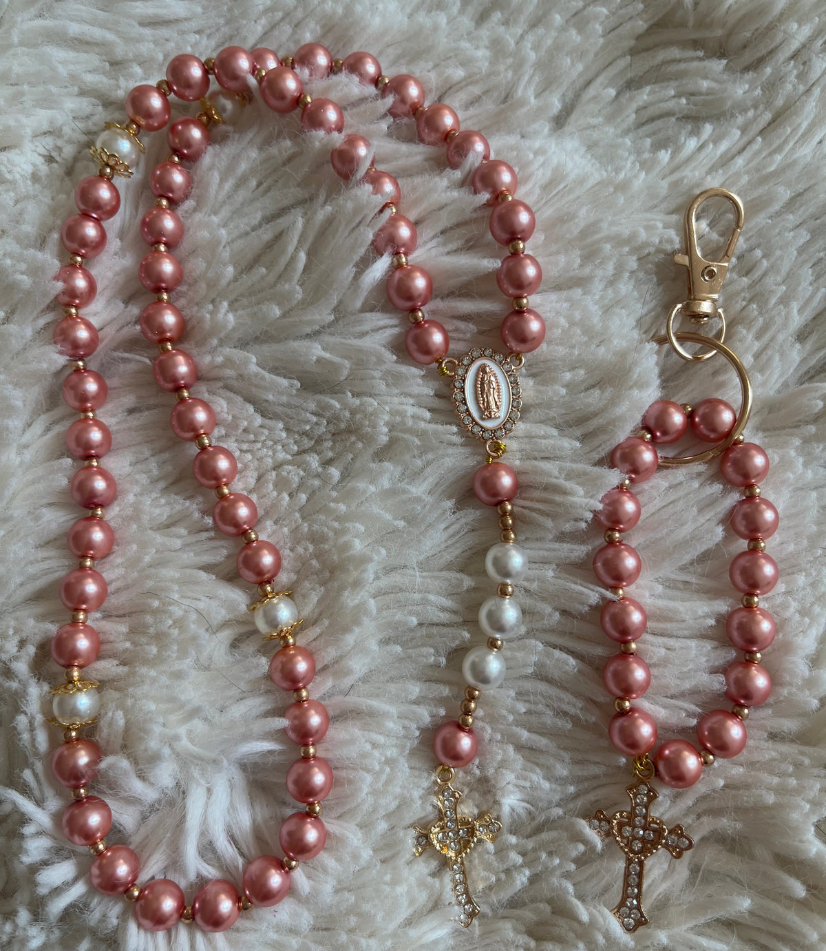 Chapelet & porte Clé - Corail de Paix