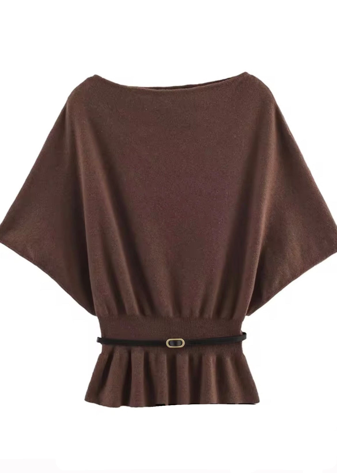 Haut cintré - Marron