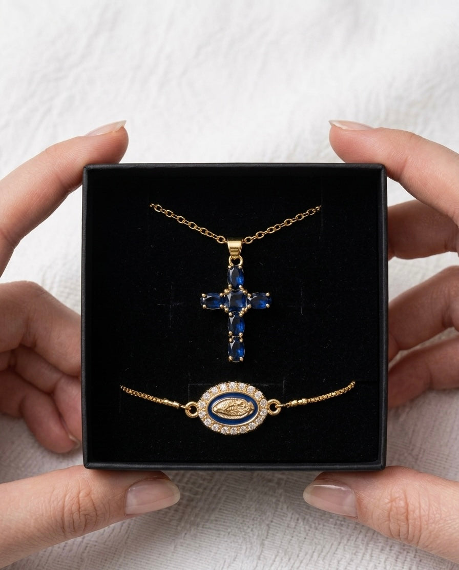 Coffret fête des mères Bleu Nuit