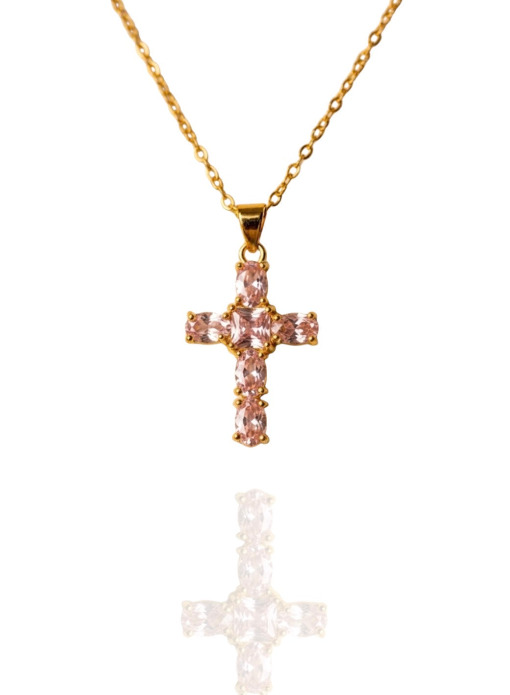 Collier "Acte de Foi" — Rose