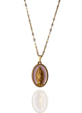 Collier "Ave Maria" — Rose