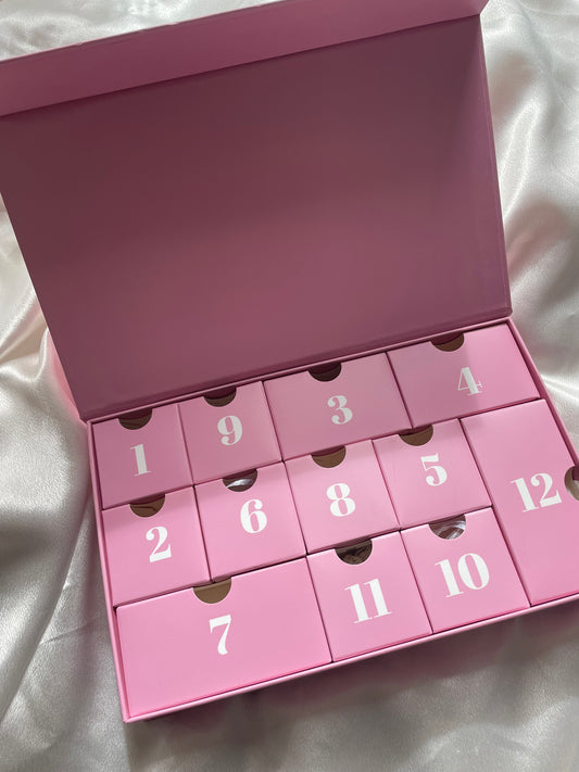 Calendrier de l’avent - 12 cases pré-commande